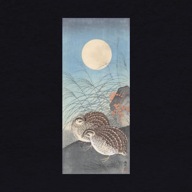 Quail by Ohara Koson by topower